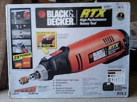 Black and Decker RTX™ High Performance Rotary Tool Kit